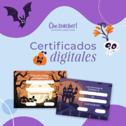Certificados Halloween Digitales