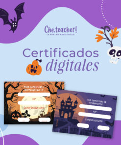 Certificados Halloween Digitales