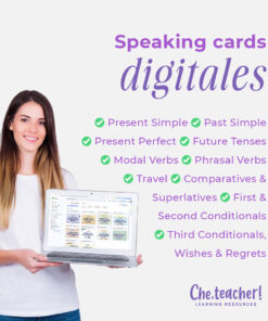 Combo de speaking cards digitales-10 temas