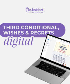Speaking cards-Third Conditional, Wishes and Regrets Digital